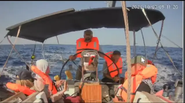İsrail ordusu Küresel Sumud Filosu'nun son gemisi Marinette’ye de saldırdı