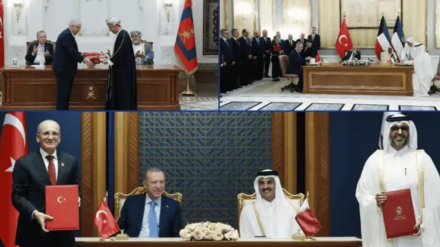 Kuveyt'te denizcilik, Katar'da stratejik planlama: Erdoğan'dan Körfez ülkeleriyle yeni imzalar