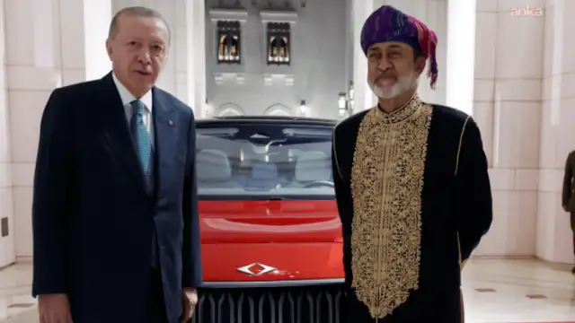 Erdoğan'dan Umman Sultanı'na Togg hediyesi