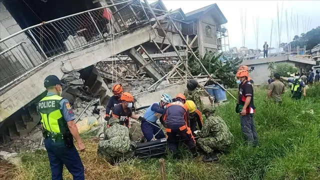 Filipinler'de 6,9 büyüklüğündeki depremde can kaybı 61’e yükseldi
