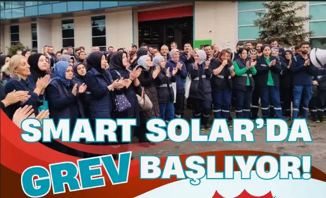 Birleşik Metal İş Sendikası, Smart Solar'da grev kararı aldı