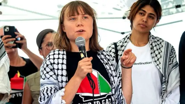 Çelik: Greta'ya zulmettiler, onu süründürdüler, İsrail bayrağını öptürdüler