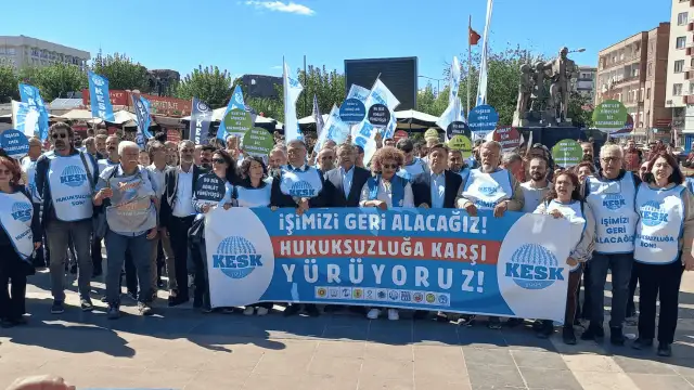 KESK, Diyarbakır'dan Ankara'ya yürüyor