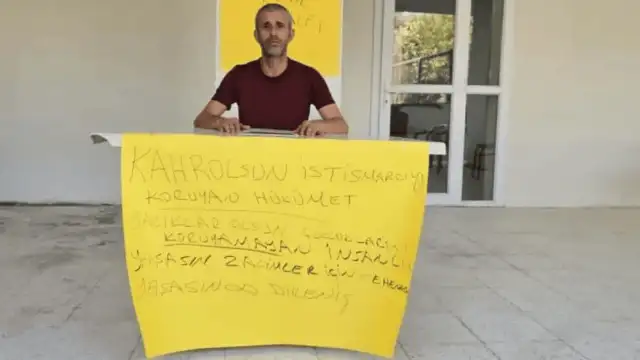 Cizre'de öğretmen, öğrencilerin taciz davasında 'adalet' için açlık grevine başladı
