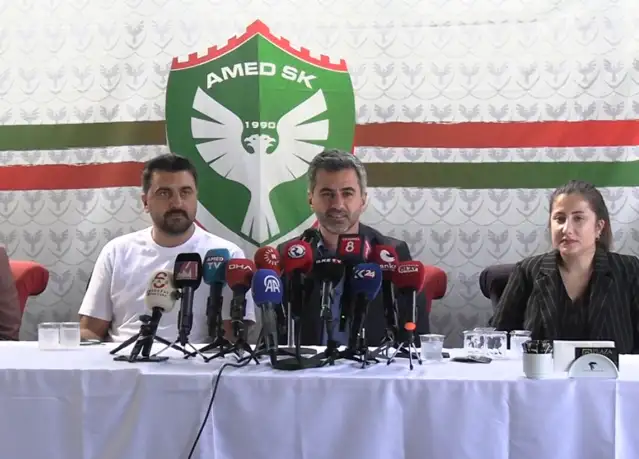 Amedspor Başkanı Eren: Herkesin bize ait olan renge, kültüre, kimliğe saygı duymasını bekliyoruz
