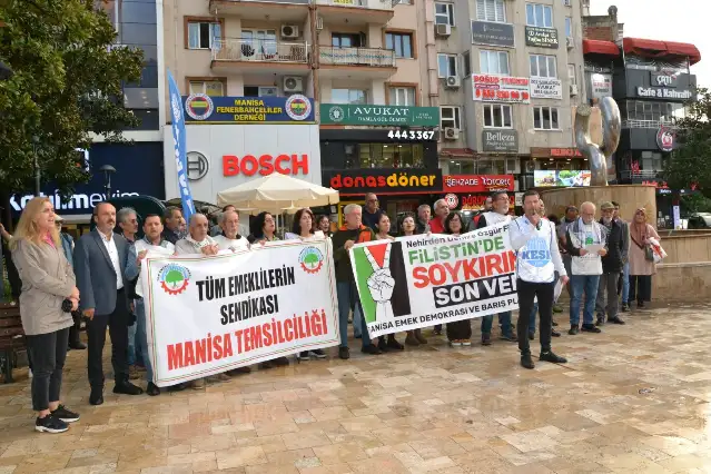 Manisa Emek Platformundan İsrail’in Sumud Filosuna yönelik saldırı tepkisi