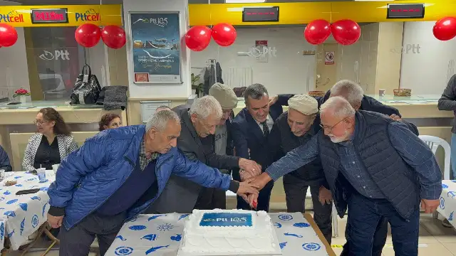 PTT’nin kuruluşunun 185. yılı Manisa’da böyle kutlanıyor