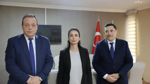 Syriza ve Avrupa Solu'ndan DEM Parti'ye ziyaret