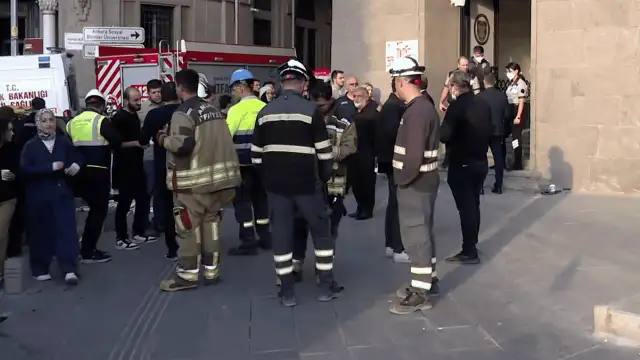 Ankara ASBÜ’de tehlike: Yangın sistemi kendiliğinden devreye girdi, sızan gazdan 6 kişi etkilendi