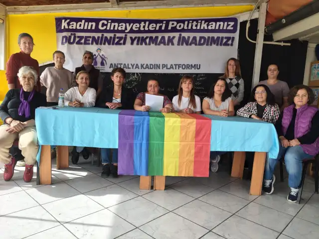 Antalya Kadın Platformu: Kadınların öfkesi sokakta, mücadelemiz her yerde!