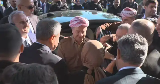 Barzani, Melayê Cizîrî Sempozyumu için Cizre’de: Öcalan ve Erdoğan’a teşekkür