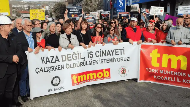 Dilovası katliamı protestosu: Çocukların çalıştırıldığı fabrikada yağmurlama sistemi yoktu; bu bir iş cinayetidir