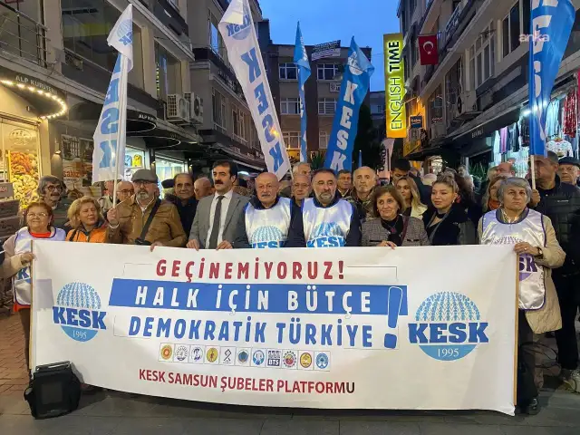 KESK Samsun Şubeler Platformu: 2026 bütçesi tarihinin en ağır rant bütçesidir