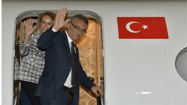 KKTC Cumhurbaşkanı Erhürman, ilk resmi ziyareti için Ankara'da