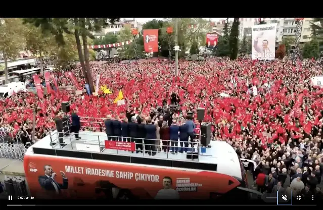 CHP'nin "Millet İradesine Sahip Çıkıyor" mitingi, Özgür Özel: 68'inci eylemde Ordu tarihe geçiyorsa doğru yoldayız