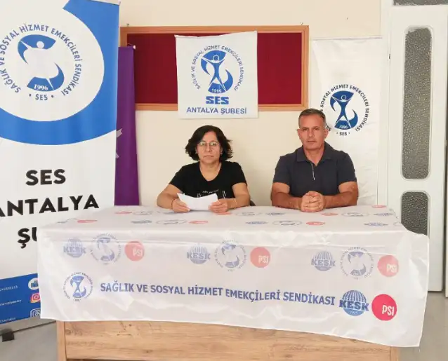 SES Antalya Şube Eş Başkanı Şükran İçöz: Vergide ve gelirde adalet mücadelemizden vazgeçmeyeceğiz