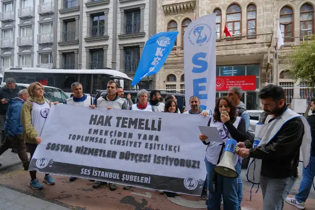 SES İstanbul Şubeleri'nden Aile ve Sosyal Hizmetler Bakanlığı bütçesine ilişkin açıklama