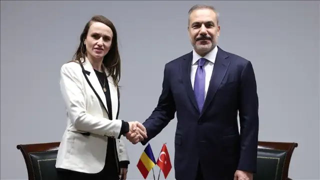 Romanya Dışişleri Bakanı Toiu, Dışişleri Bakanı Fidan ile ortak basın toplantısında konuştu