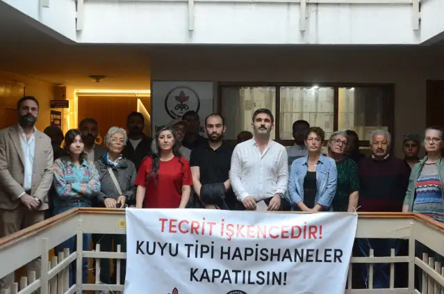 Antalya'da ortak açıklama: Kuyu Tipi Hapishaneler insanlık dışı yerlerdir ve derhal kapatılmalıdır