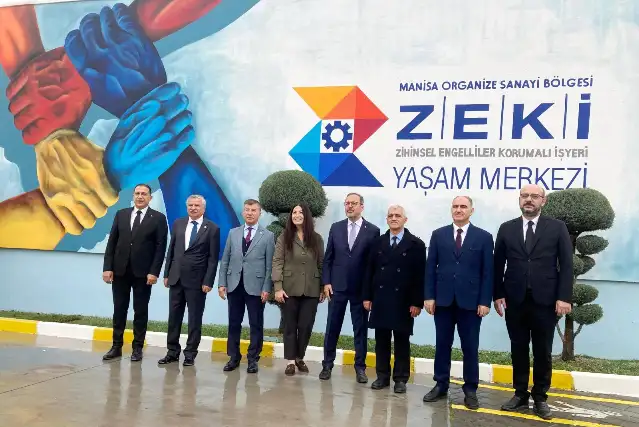 Manisa OSB’nin Avrupa ödüllü ZEKİ engelli bireylerin istihdam modeli TBMM Komisyon üyelerine tanıtıldı
