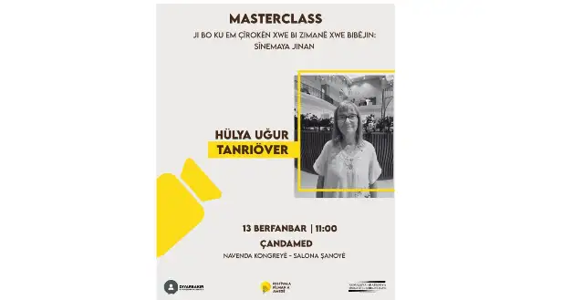 Hülya Uğur Tanrıöven Amed Film Festivali’nde kadın sineması atölyesiyle yer alıyor