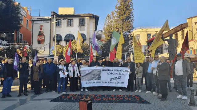 Antalya’da Roboski Katliamı anması: Adalet sağlanmadan barış mümkün değil