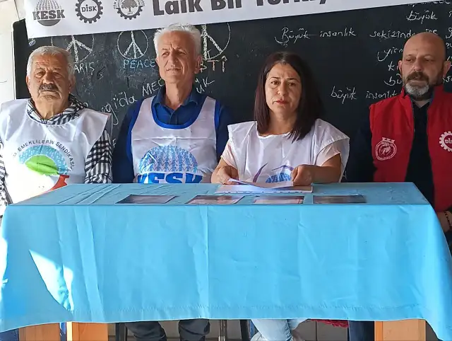 Antalya'da sendikalar 2026 bütçesini protesto etti: Kaynak var, halktan esirgeniyor
