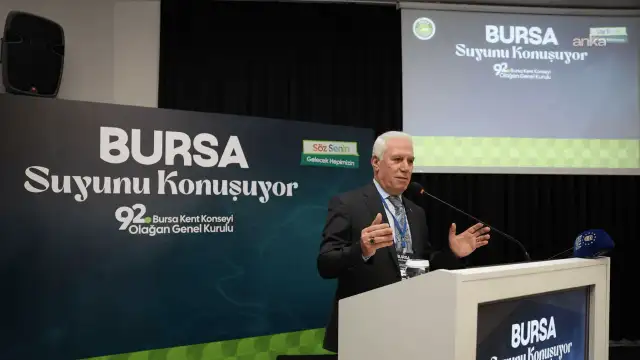 Mustafa Bozbey: Bursa Ovası’nda su seviyesi 250 metrenin altına indi