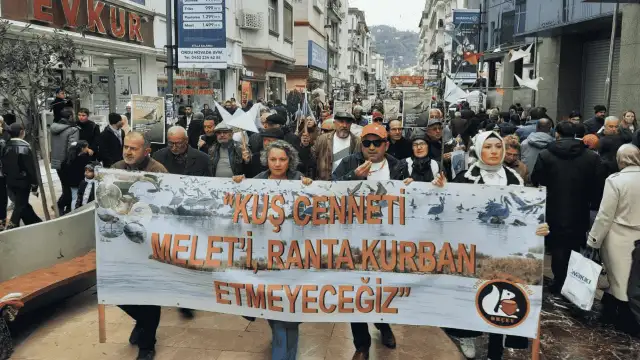 Ordu'da yeşil alan talepli yürüyüşünün altıncısı yapıldı