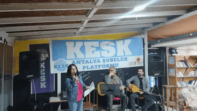 KESK’in 30. Kuruluş yıldönümü Antalya’da kutlandı