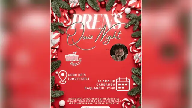 Üniversitede 'Prens Quiz Night' iptal edildi: Gerekçe güvenlik sorunu
