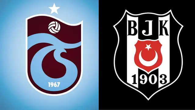 Yılın son derbisi Trabzon'da: Trabzonspor- Beşiktaş maçı saat 20.00'de
