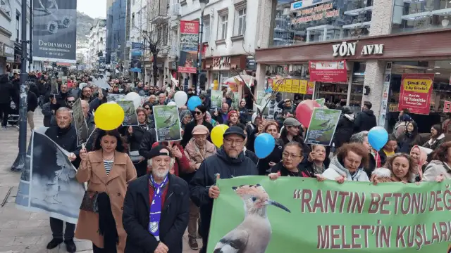 Ordu'da yeşil alan için beşinci yürüyüş