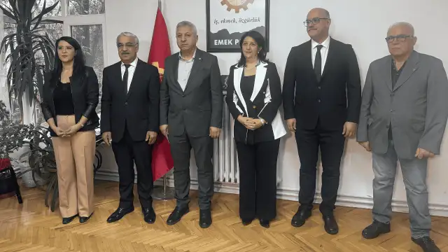 DEM Parti heyetinden EMEP ziyareti: Barışa çok yakınız