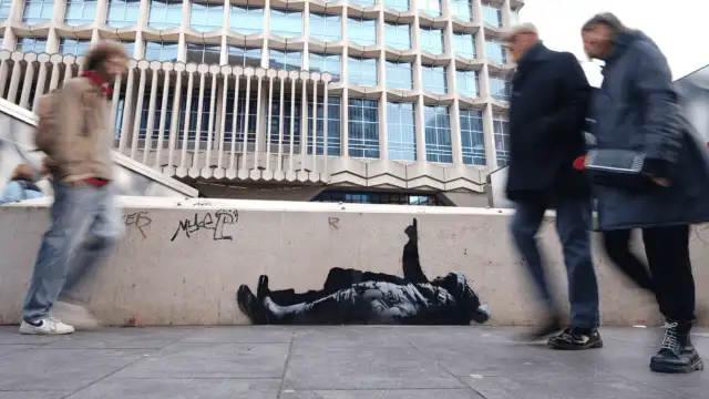 Banksy'nin yeni eseri ortaya çıktı