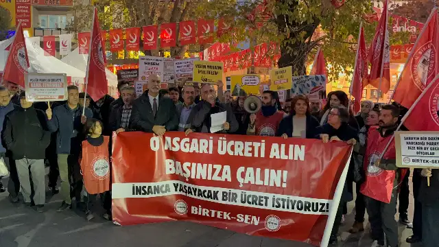 BİRTEK-SEN: Asgari ücret işçilerin cebine girmeden açlık sınırının altında kaldı