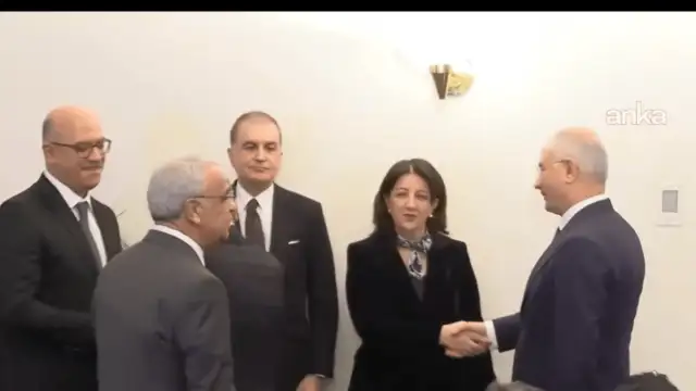 DEM Parti İmralı Heyeti, siyasi parti ziyaretleri kapsamında AKP'yi ziyaret etti