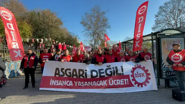 DİSK'ten İstanbul-Ankara yürüyüşü: İnsanca ücret, gelirde ve vergide adalet için