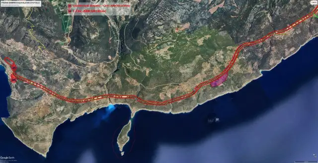 Kaş Çevre Derneği: Kamuoyundaki yanlış algıya düzeltme; Finike–Demre yolu bu ÇED projesine dahil değil