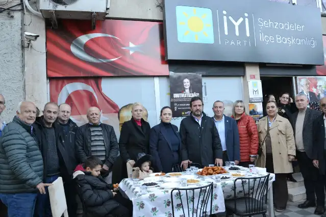 İYİ Partili Gözde Aytaç’tan Durbay’a vefa lokması
