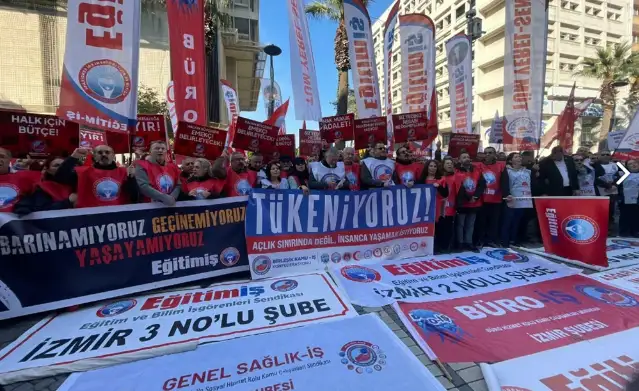 Birleşik Kamu-İş İzmir’de iş bıraktı: Krizin faturasını ödemeyi reddediyoruz