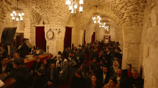 Mardin'de Noel kutlandı: Ortadoğu ve dünya için barış duası