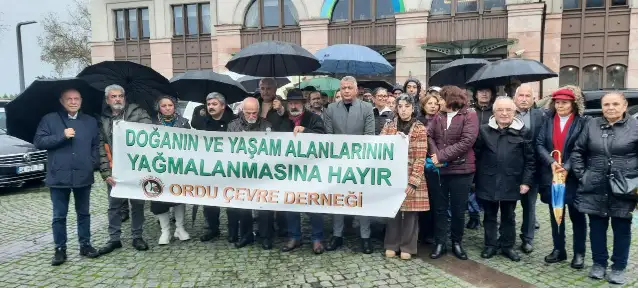 Ordu Çevre Derneği, eski çöp alanındaki inşaatı protesto ediyor: Kuş cenneti yok ediliyor