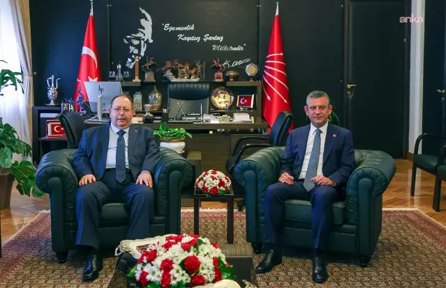 Özgür Özel YSK Başkanı Ahmet Yener ile görüştü