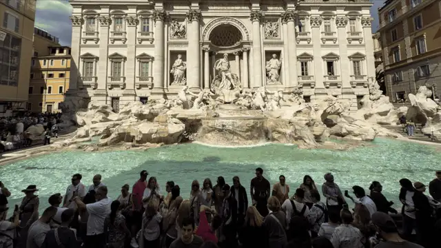 Roma’nın ünlü Trevi Çeşmesi artık turistler için ücretli olacak