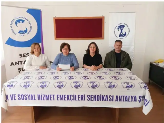 SES Antalya: Sağlık emekçileri yeni yıla adaletsiz ve piyasacı bir sistemle giriyor