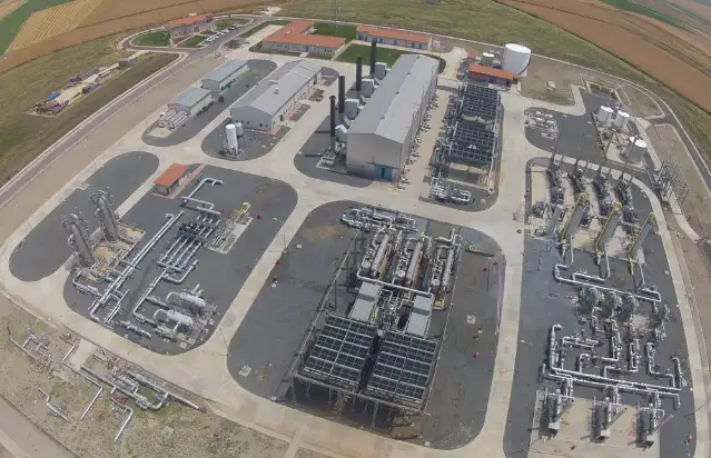 Silivri'de BOTAŞ'a ait doğal gaz depolama tesisinde yangın çıktı
