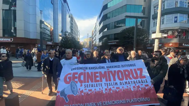 Trabzon Emek Demokrasi Platformu'ndan 'bütçe' tepkisi: Dayanacak ne gücümüz kaldı ne de tahammülümüz