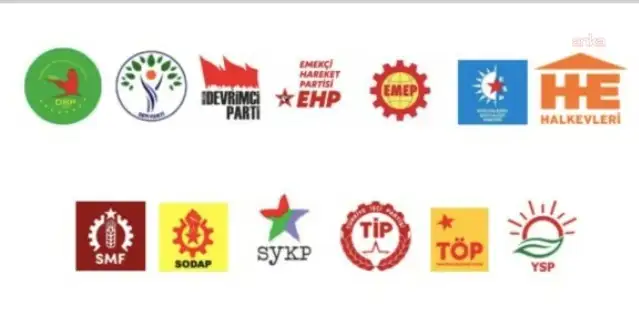 13 siyasi partiden ortak açıklama: Kürt halkının ve ezilen tüm Orta Doğu halklarının yanındayız