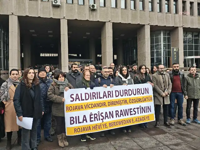 Avukatlardan 'Suriye' protestosu: Katliam ve soykırım tehdidine sessiz kalmayacağız